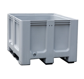 Pallet crate grey for selective sorting