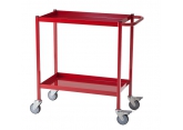 Workshop trolley red 2 levels 150 kg