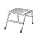 One-piece aluminium stepladder with 2 steps PROVOST