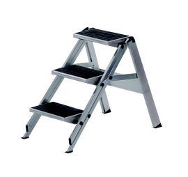 Folding stepladder with 3 steps