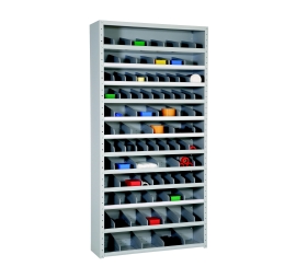 Cabinet with dividers