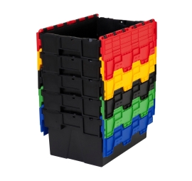Shuttle bin red