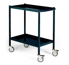 Workshop trolley grey 2 levels 150 kg