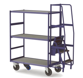 Stepladder trolley 3 levels