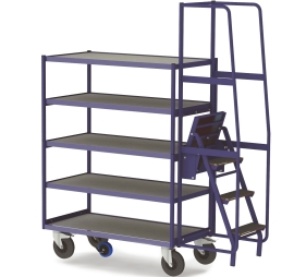 Stepladder trolley 5 levels