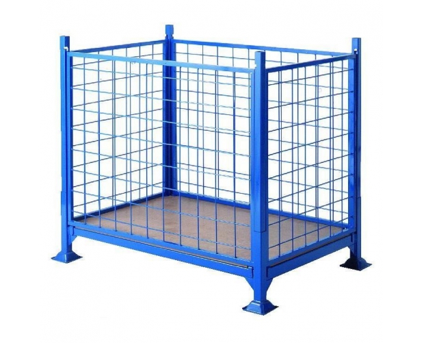 Pallet with 4 mesh sides - format 1200 x 800 mm 