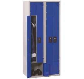 Single unit 2 in 1 locker PROVOST