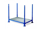 Pallet with extenders bottom base galvanised metal - format 1200 x 800 mm PROVOST