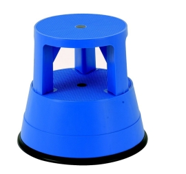 Portable non-deformable plastic step