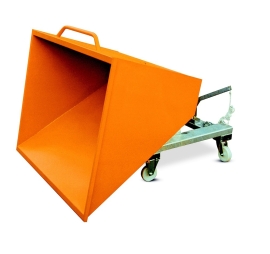 Bin trolley for light waste