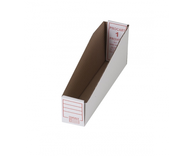 Greaseproof cardboard bin Procart 300 x 60 