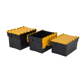 Shuttle bin yellow