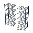 Shelving sump depth 400 mm painted uprights PROVOST