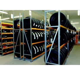 Prorack + mid-weight shelving for tyres PROVOST