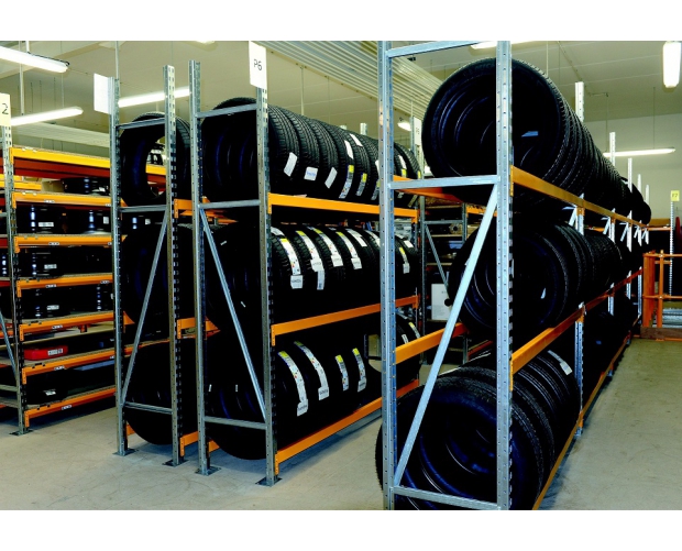 shelving for tyres 