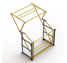 Pivoting safety gate PROVOST