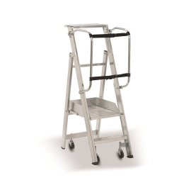 Secure stepladder 2 steps with hand rail PROVOST