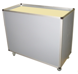 Constant level beeplast polypropylene trolley 