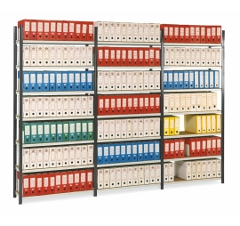 Prospace+ painted archive shelving