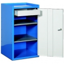 Tool cupboard width 500 mm 2 shelves 1 drawer PROVOST
