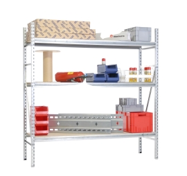 Medium duty shelving with Z beam Prorack+ PROVOST