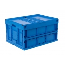 Folding bin integrated lid 800 x 600 PROVOST
